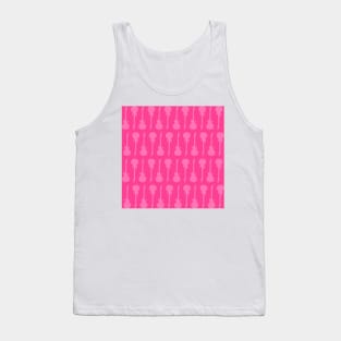 Guitar Pattern 2 Pink Tank Top